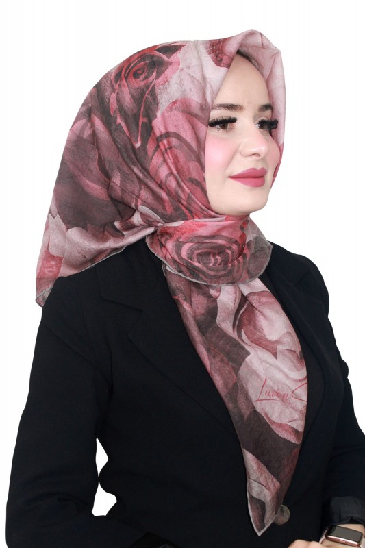 Luven Sara Tensel İpek Eşarp 4223-10