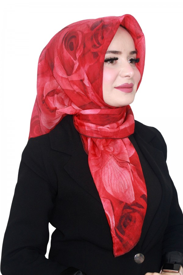 Luven Sara Tensel İpek Eşarp 4223-8