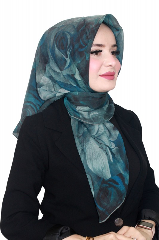 Luven Sara Tensel İpek Eşarp 4223-7