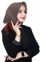 Lemonde Desenli Müslin Eşarp 4230-1