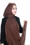 Mismara Biyeli Müslin Şal 5143-3