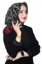 Lemonde Desenli Müslin Eşarp 4232-5