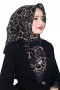 Lemonde Desenli Müslin Eşarp 4232-6