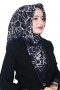 Lemonde Desenli Müslin Eşarp 4232-7