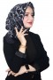 Lemonde Desenli Müslin Eşarp 4232-7