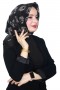 Lemonde Desenli Müslin Eşarp 4233-1