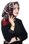 Lemonde Desenli Müslin Pamuk Eşarp 4242-9