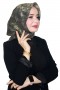 Ruby Picasso Natural İpek Eşarp 4246-2