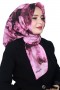 Rubypicasso Natural İpek Eşarp 4247-3