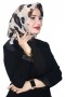 Lemonde Desenli Müslin Pamuk Eşarp 4244-3