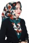 Lemonde Desenli Müslin Pamuk Eşarp 4244-8
