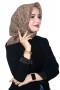Locella Özel Kahve Serisi Soft (Pamuk) Eşarp 4236-7