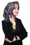 Lop'Res Lacivert Serisi Soft (Pamuk) Eşarp 4255-2