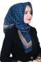 Lop'Res Lacivert Serisi Soft (Pamuk) Eşarp 4255-5