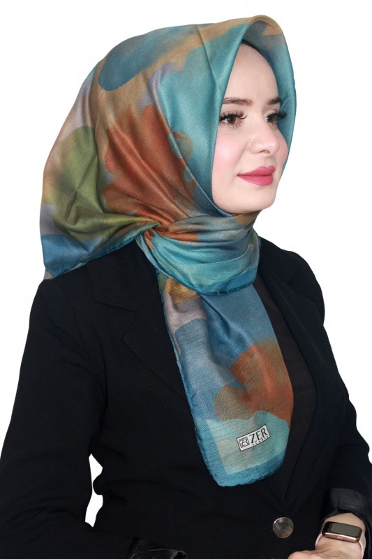 Zer Organik Pamuk Eşarp 4256-1