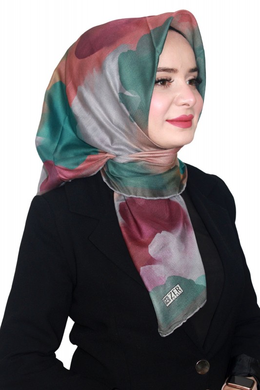 Zer Organik Pamuk Eşarp 4256-12