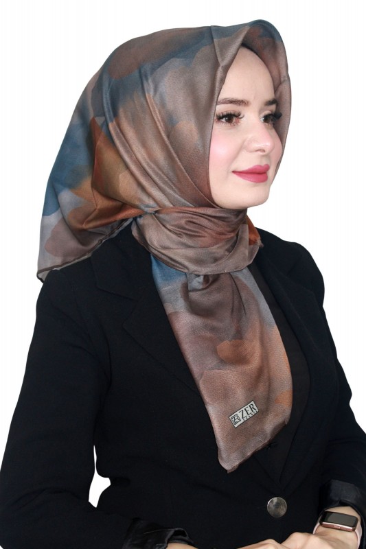 Zer Organik Pamuk Eşarp 4256-5