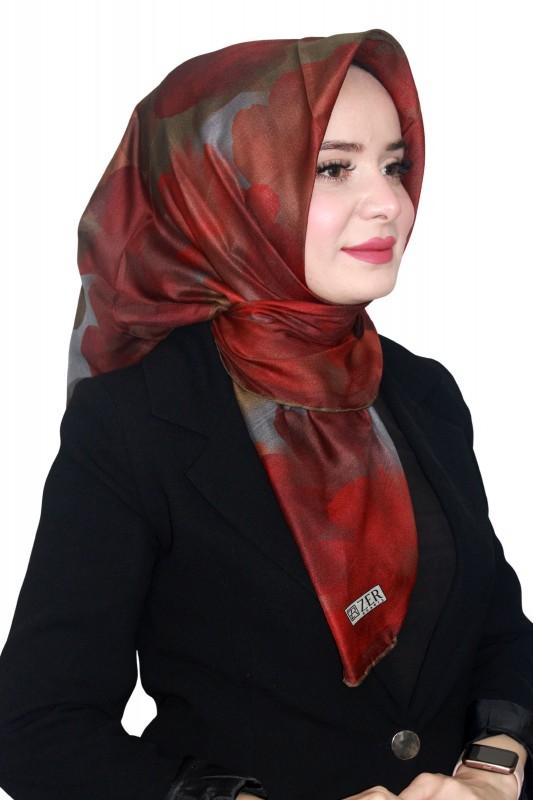 Zer Organik Pamuk Eşarp 4256-6