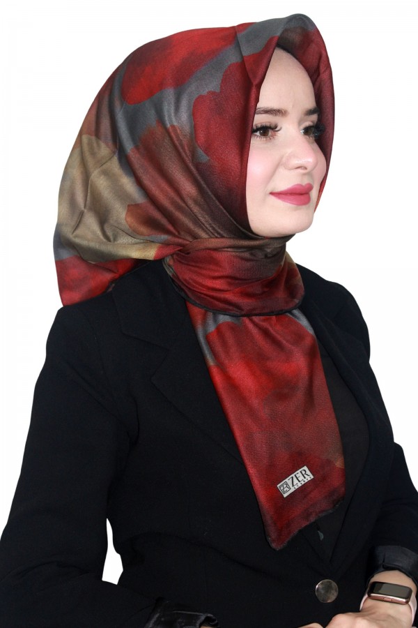 Zer Organik Pamuk Eşarp 4256-9