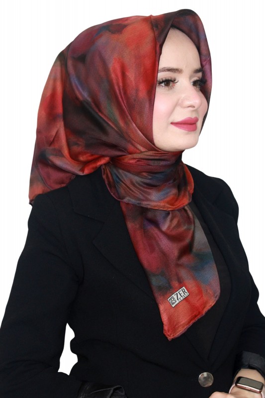 Zer Organik Pamuk Eşarp 4257-1