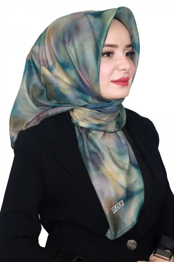 Zer Organik Pamuk Eşarp 4257-2