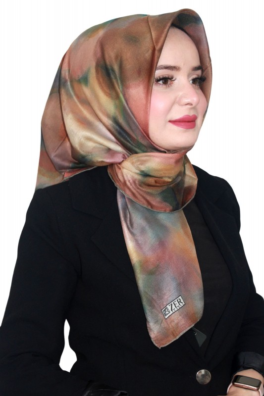 Zer Organik Pamuk Eşarp 4257-6