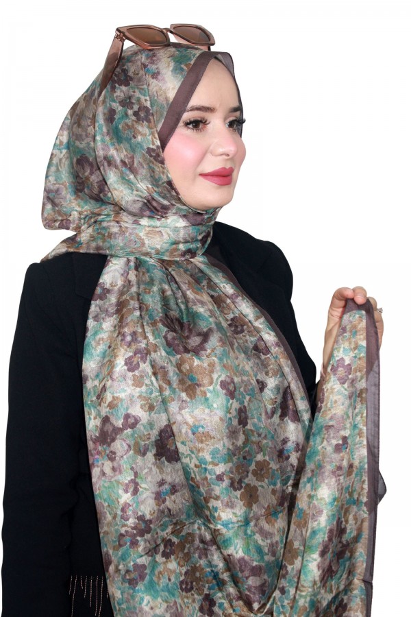 Zer Organik Pamuk Şal 5157-1