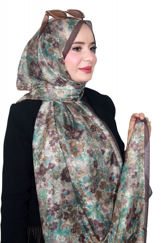 Zer Organik Pamuk Şal 5157-1