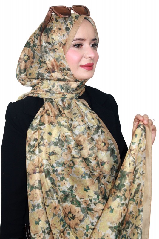 Zer Organik Pamuk Şal 5157-10