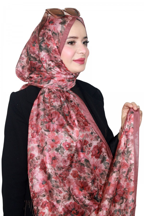 Zer Organik Pamuk Şal 5157-4