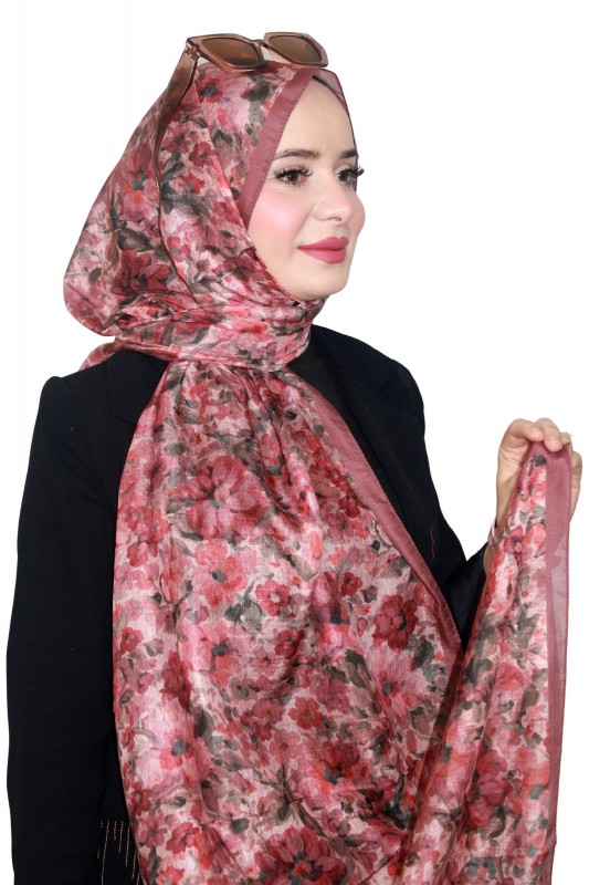 Zer Organik Pamuk Şal 5157-4