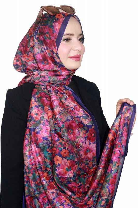 Zer Organik Pamuk Şal 5157-5