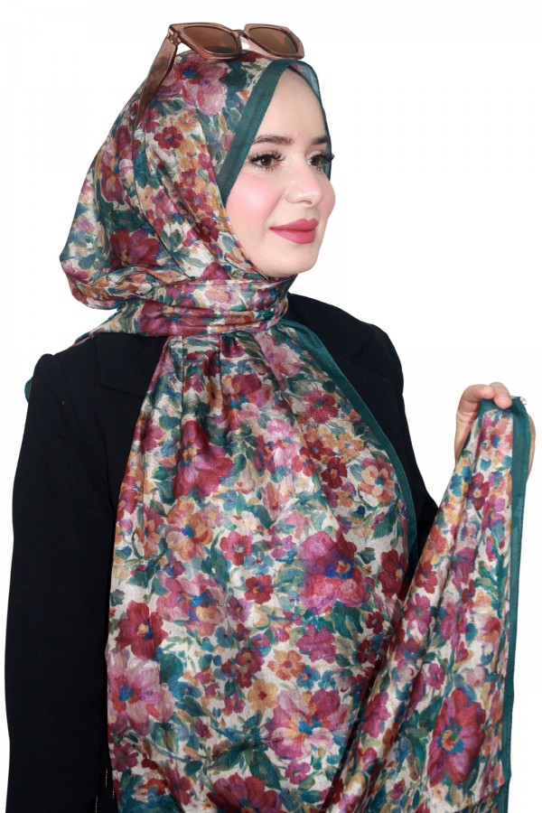 Zer Organik Pamuk Şal 5157-7