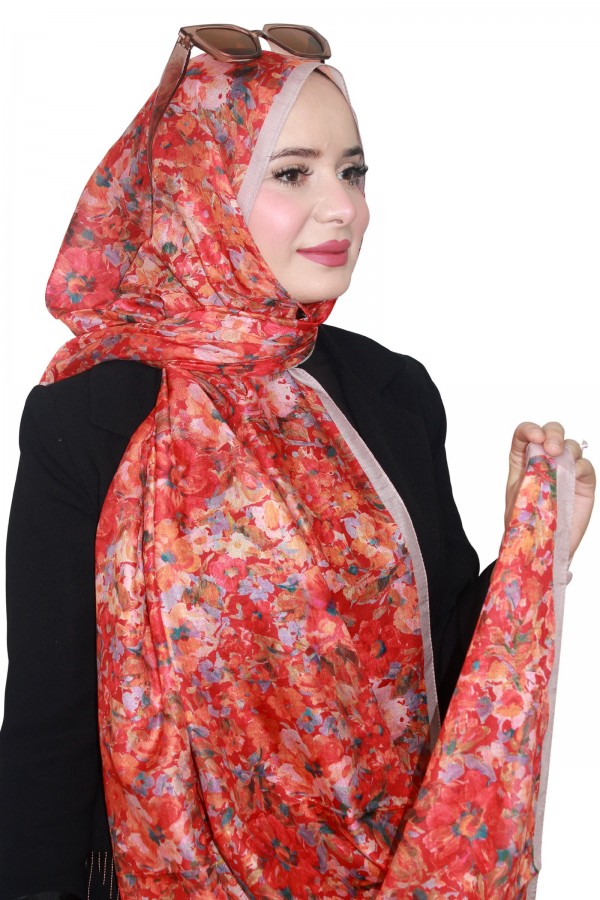 Zer Organik Pamuk Şal 5157-9