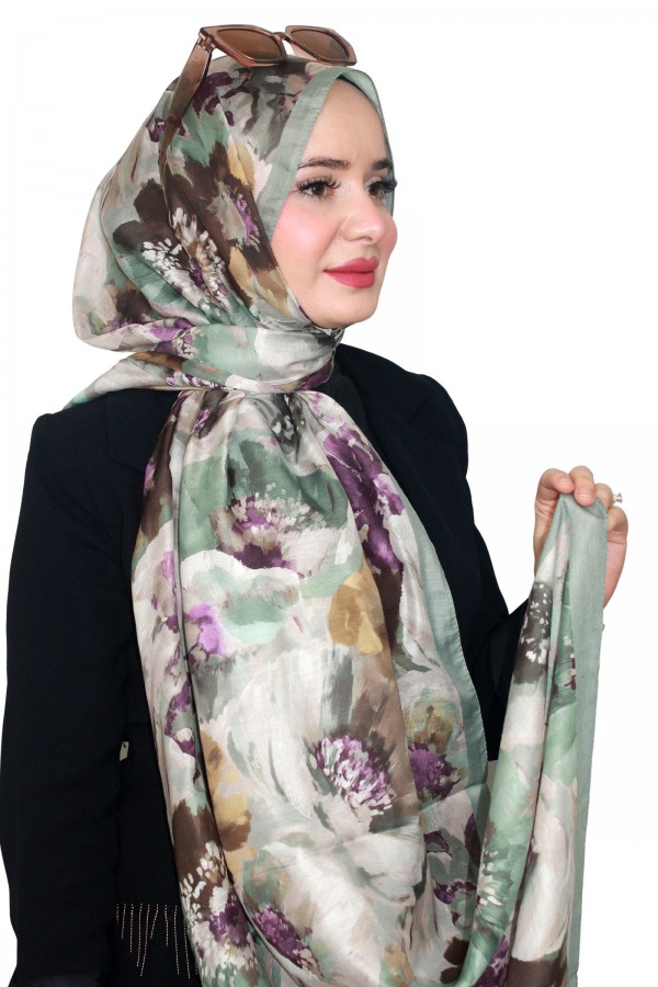 Locella Koza Pamuk Şal 5160-4