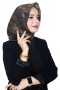 Ruby Picasso Natural İpek Eşarp 4246-8