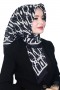 Lemonde Desenli Müslin Eşarp 4231-8