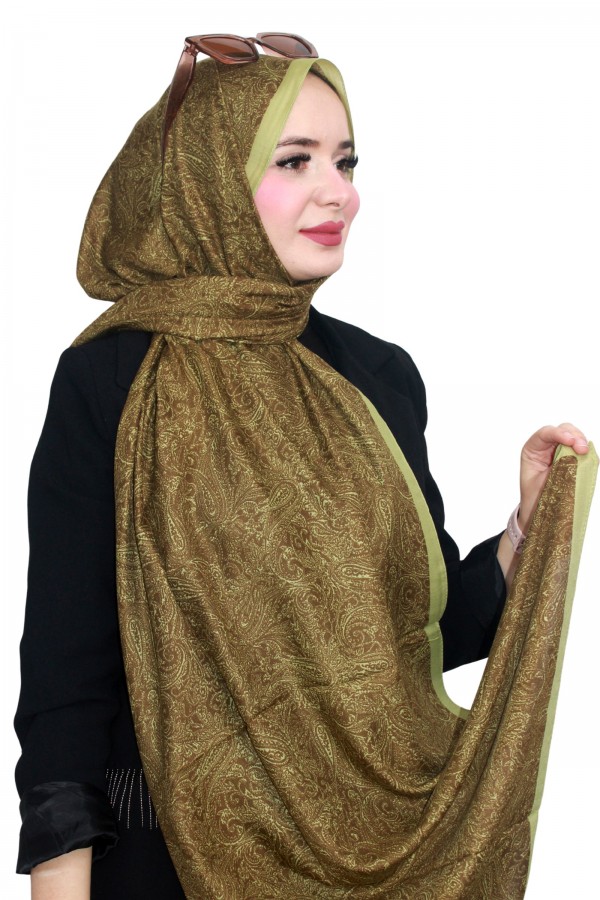 Şehri Şal Organik Pamuk Şal 5128-8