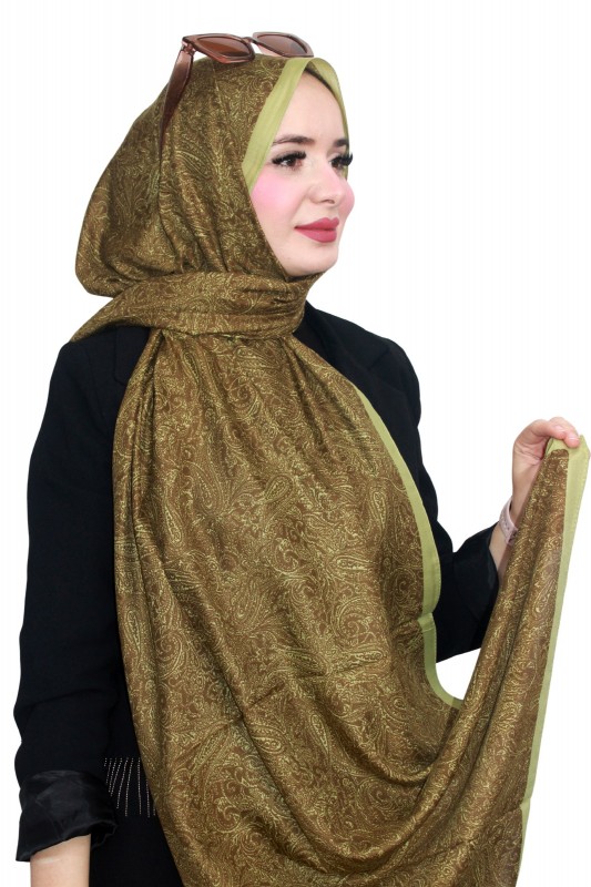 Şehri Şal Organik Pamuk Şal 5128-8