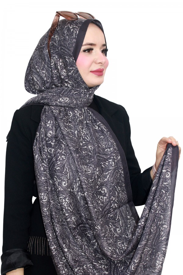Şehri Şal Organik Pamuk Şal 5128-3