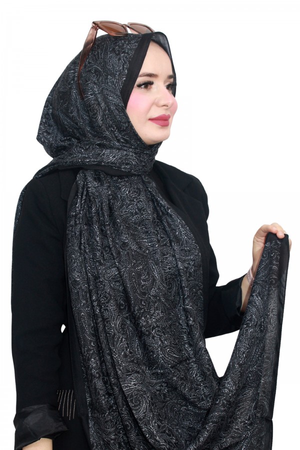 Şehri Şal Organik Pamuk Şal 5128-2