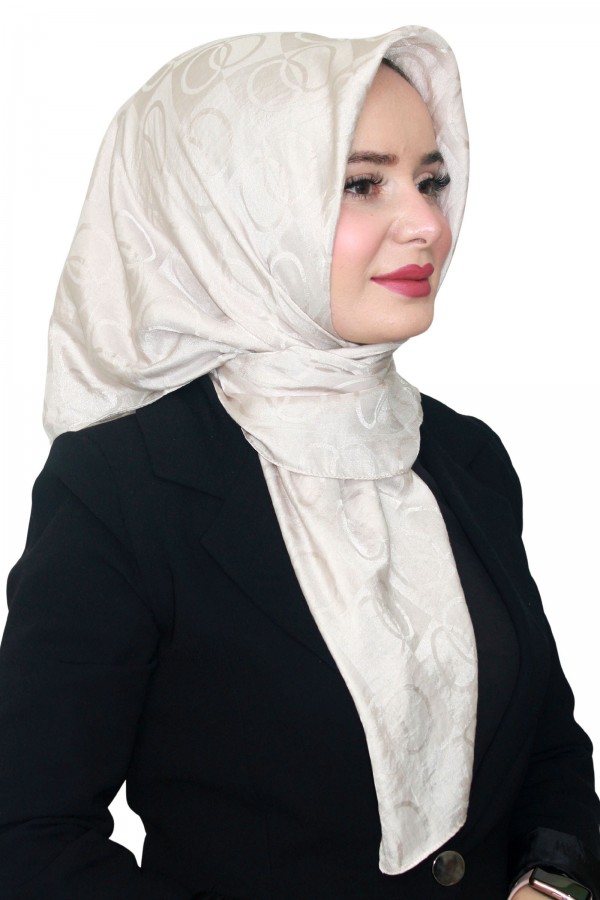 Laurel Halka Desen Aerobin Jakar Eşarp 4258-10