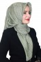 Laurel Halka Desen Aerobin Jakar Eşarp 4258-13