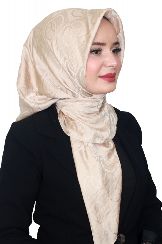 Laurel Halka Desen Aerobin Jakar Eşarp 4258-16