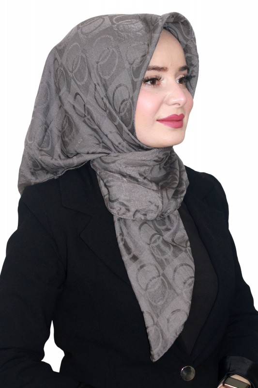 Laurel Halka Desen Aerobin Jakar Eşarp 4258-19