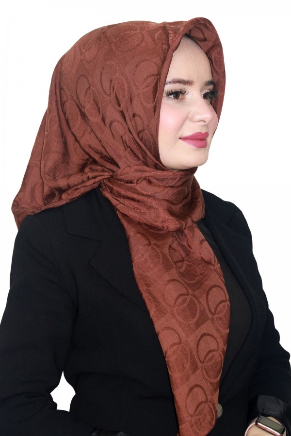 Laurel Halka Desen Aerobin Jakar Eşarp 4258-4