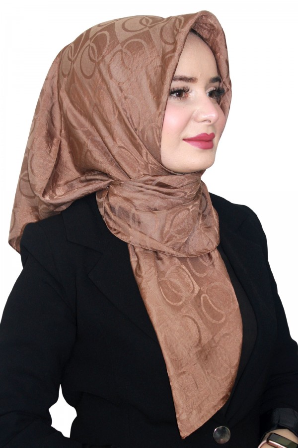 Laurel Halka Desen Aerobin Jakar Eşarp 4258-5
