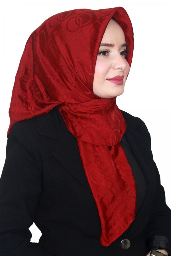 Laurel Halka Desen Aerobin Jakar Eşarp 4258-6