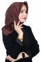 Laurel Halka Desen Aerobin Jakar Eşarp 4258-8