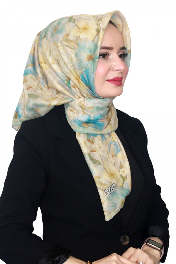 Özel Yaz Serisi Zer Organik Eşarp 4259-6